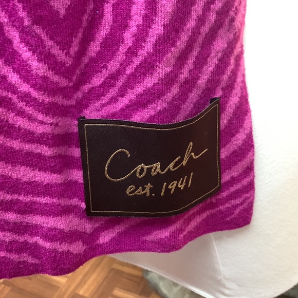 Coach scarf - Picture 2 of 3